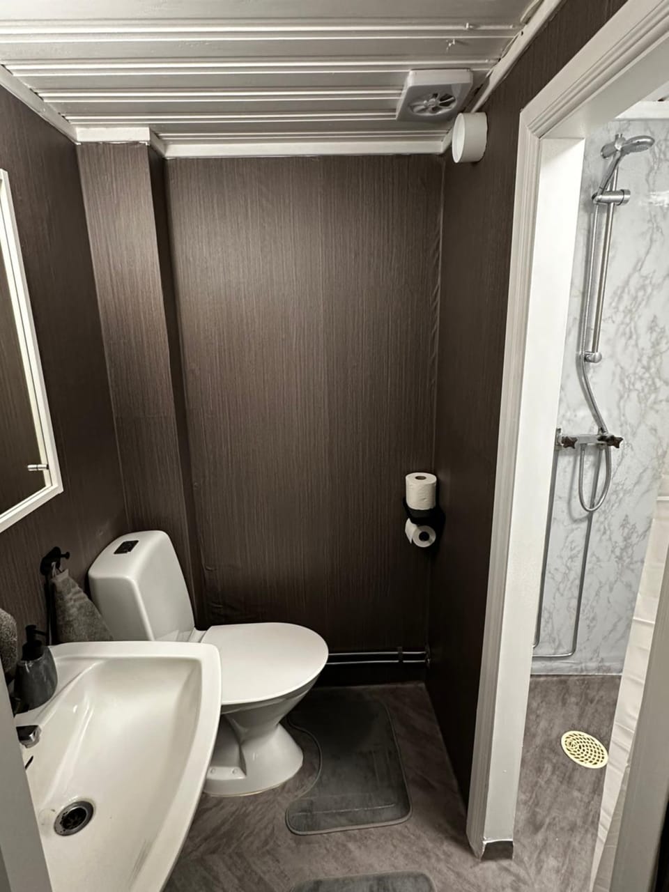 Shower, Toilet