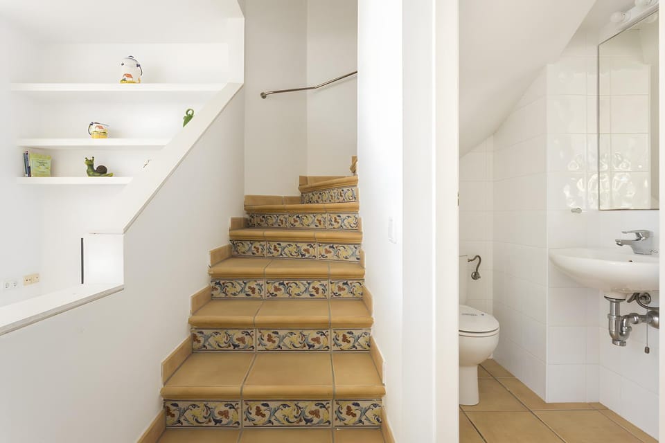 Property building, Bathroom, Living room