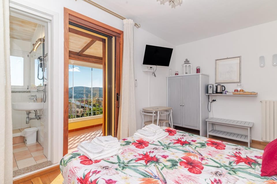 Property building, Living room, Bedroom