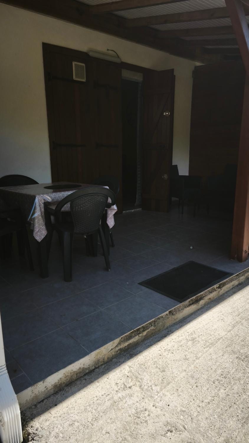 Property building, Patio