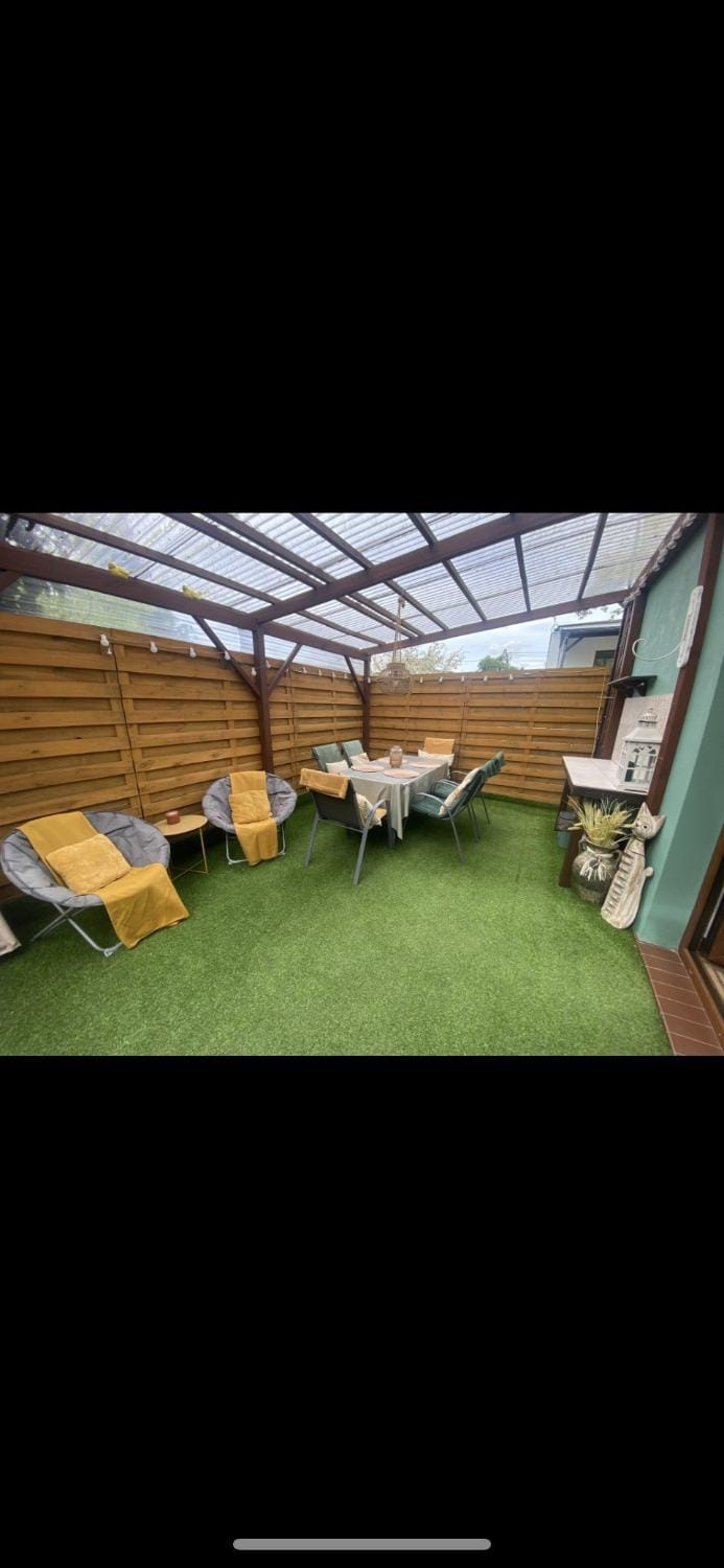 Cozy apartment with terrace Apartment in Pomeranian Voivodeship