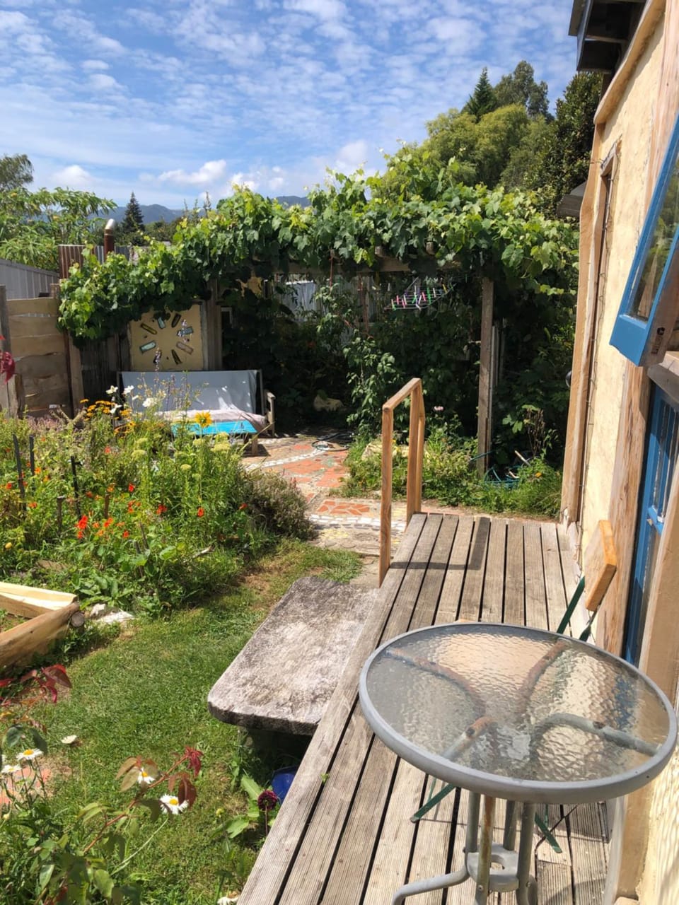 Patio, Garden, Garden view