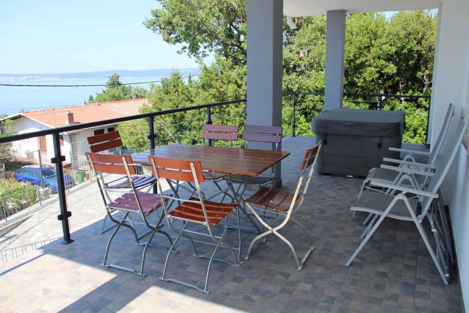 Summer, Hot Tub, Balcony/Terrace, Sea view