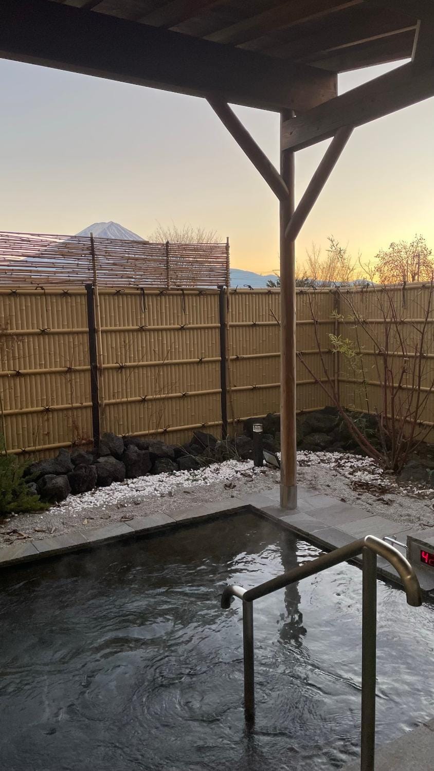 Day, Natural landscape, Winter, Mountain view, Open Air Bath