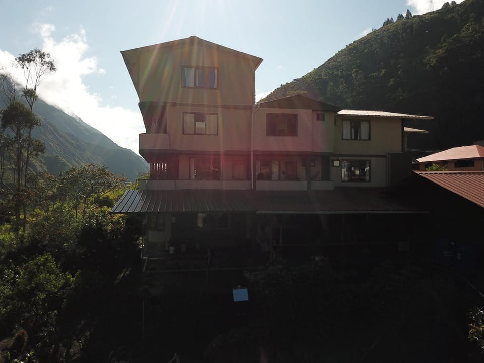 Property building, Facade/entrance, Day, Natural landscape, Mountain view
