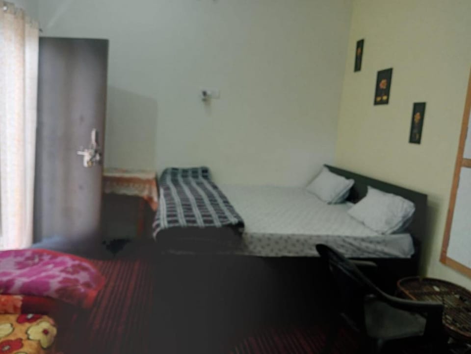 Bed, Living room, Photo of the whole room, Bedroom