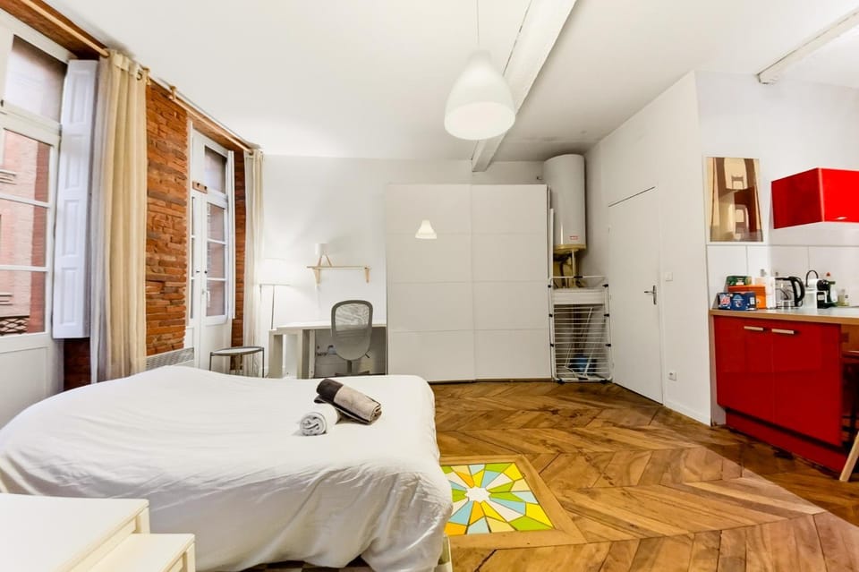 Le Studio Rose Gambetta Hypercentre Apartment in Toulouse
