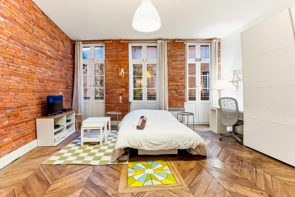 Le Studio Rose Gambetta Hypercentre Apartment in Toulouse