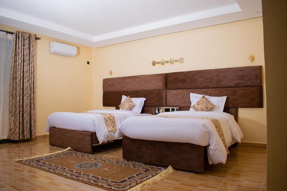 Bed, Bedroom, air conditioner