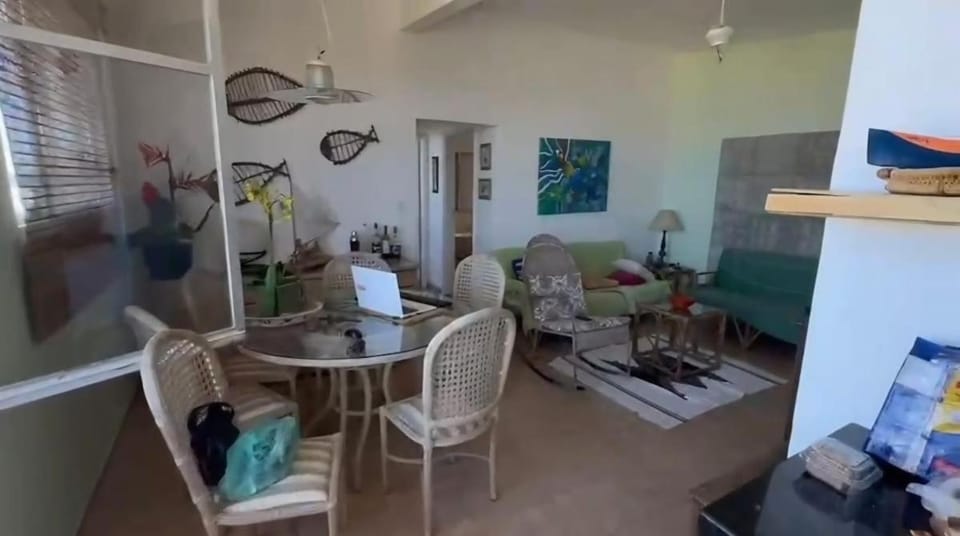 Apartment on the beach sea 2 rooms large living Apartment in State of São Paulo
