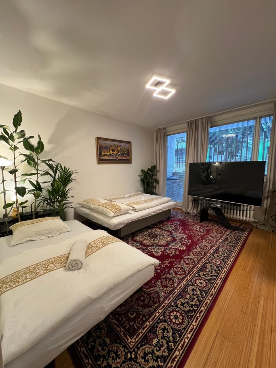 Living room, Bedroom
