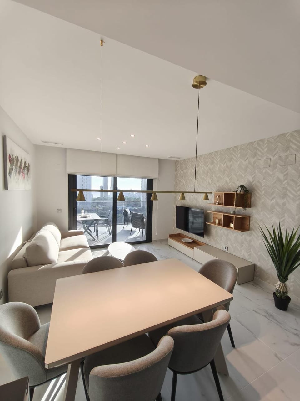 Living room, Dining area