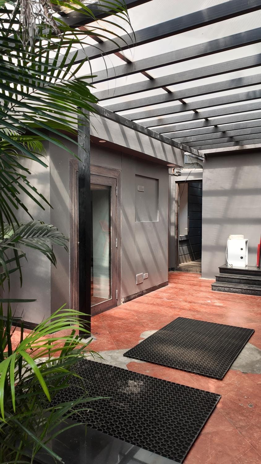 Property building, Patio, Day