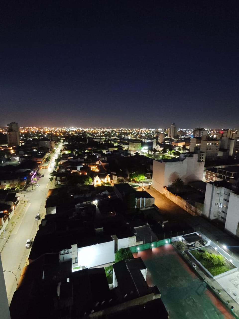 Night, City view