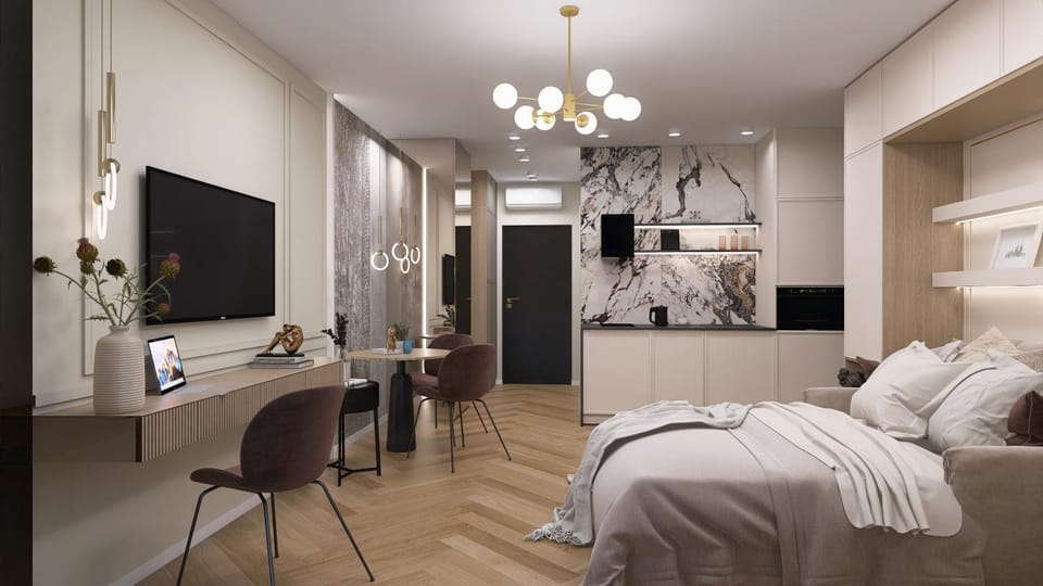 Living room, Photo of the whole room, Bedroom