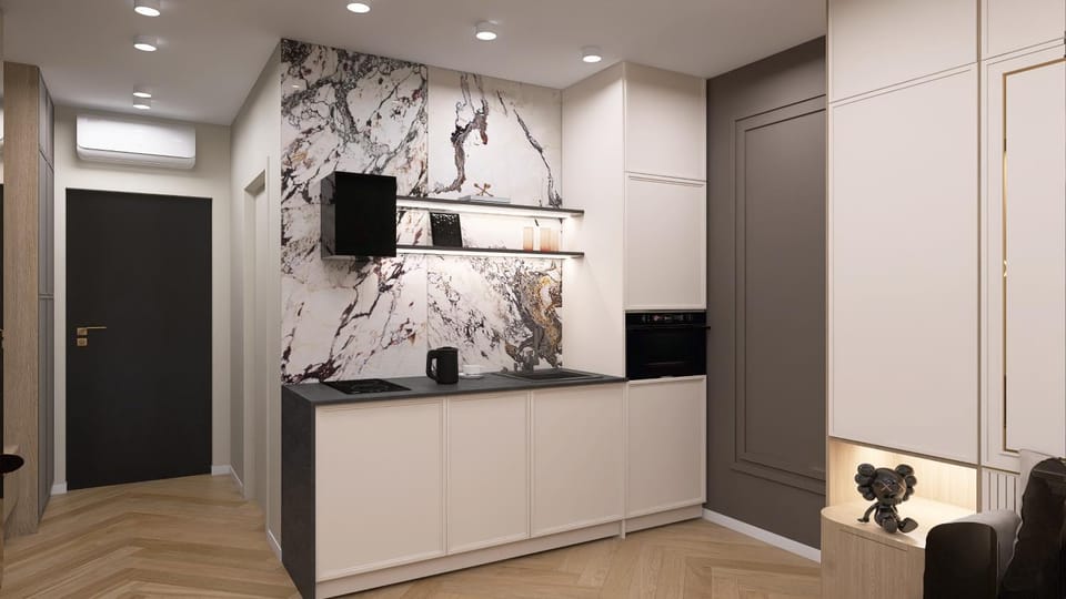 Kitchen or kitchenette