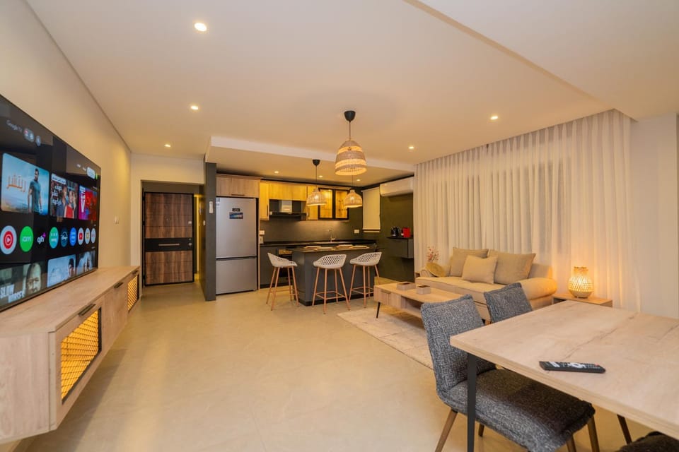Communal lounge/ TV room, TV and multimedia, Living room, Seating area, minibar, oven