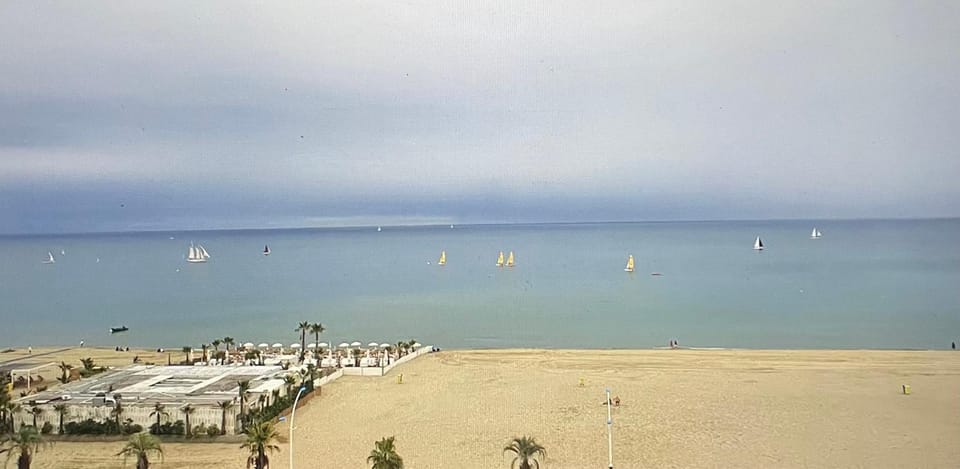 Natural landscape, Beach, Sea view