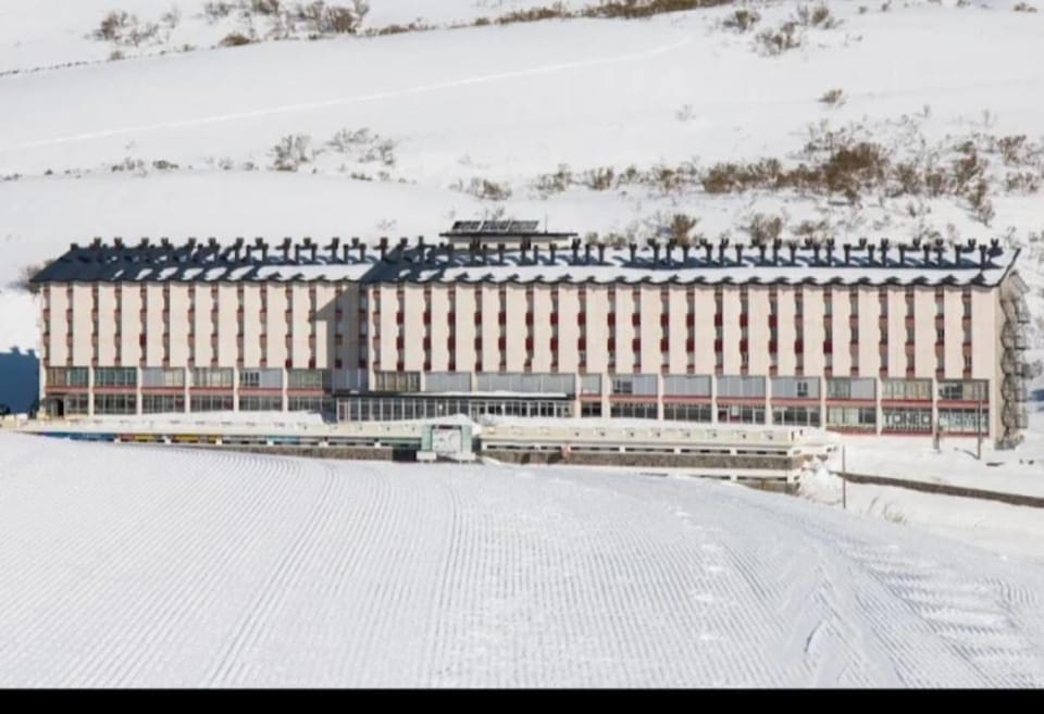 Property building, Day, Winter