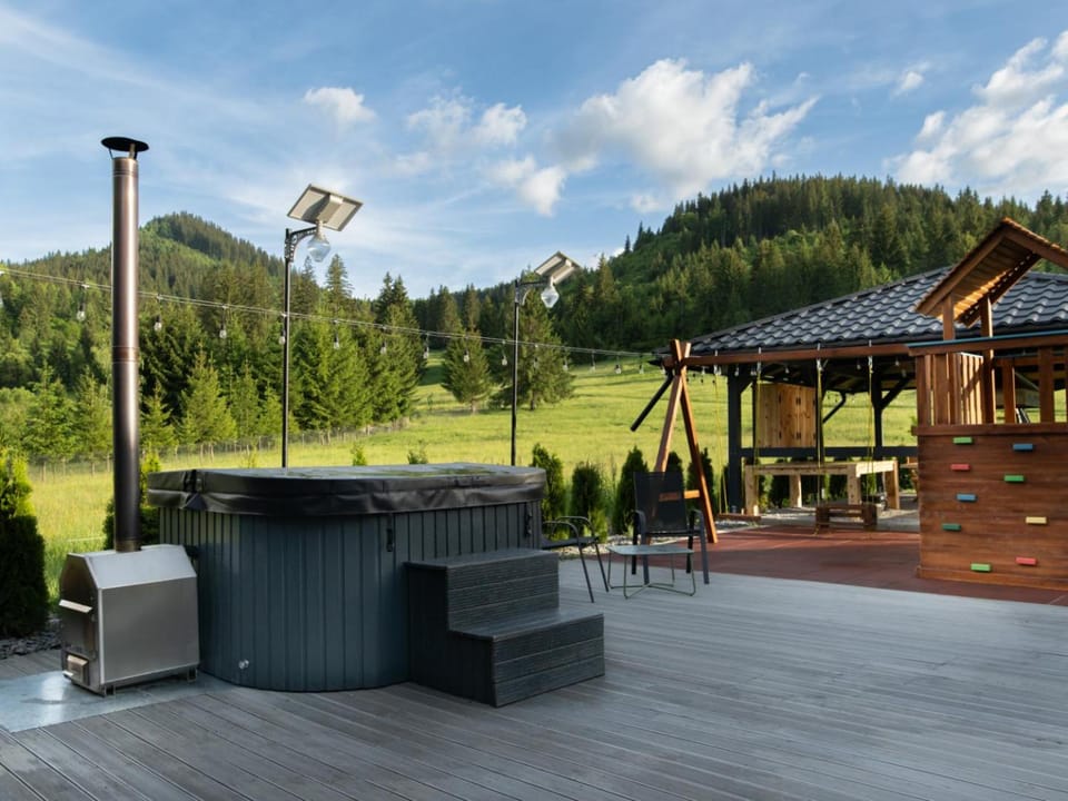 Natural landscape, Children play ground, Garden, Hot Tub, Evening entertainment