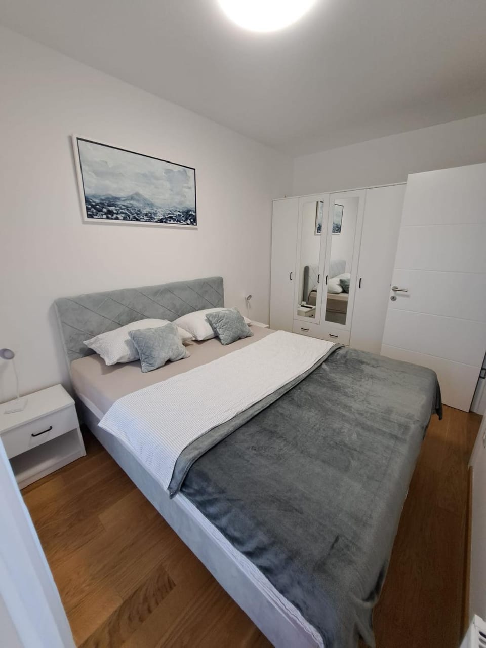 Bed, Bedroom, wardrobe