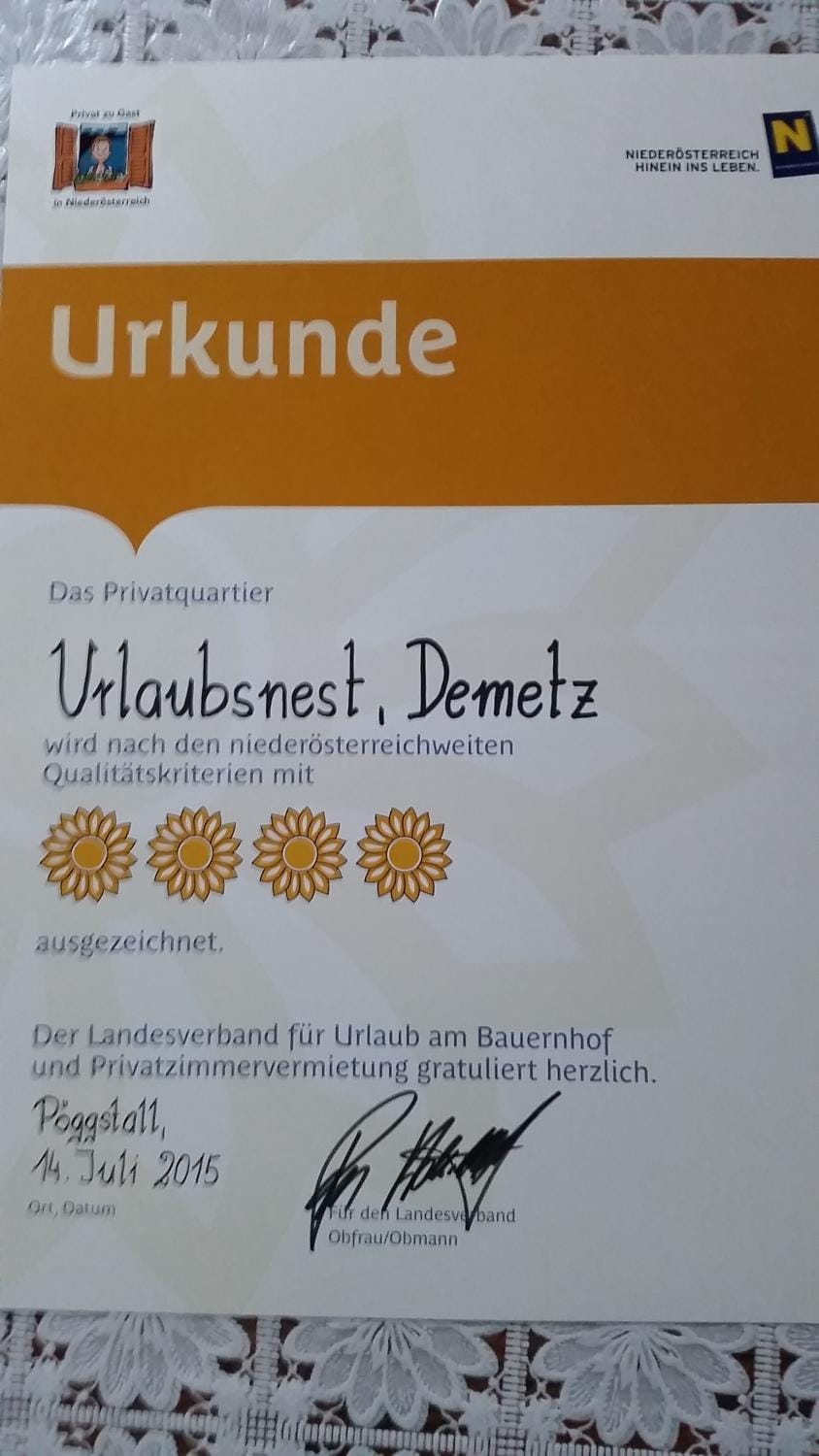 Certificate/Award