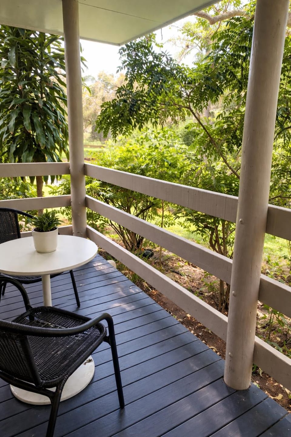 Patio, Garden view, Lake view