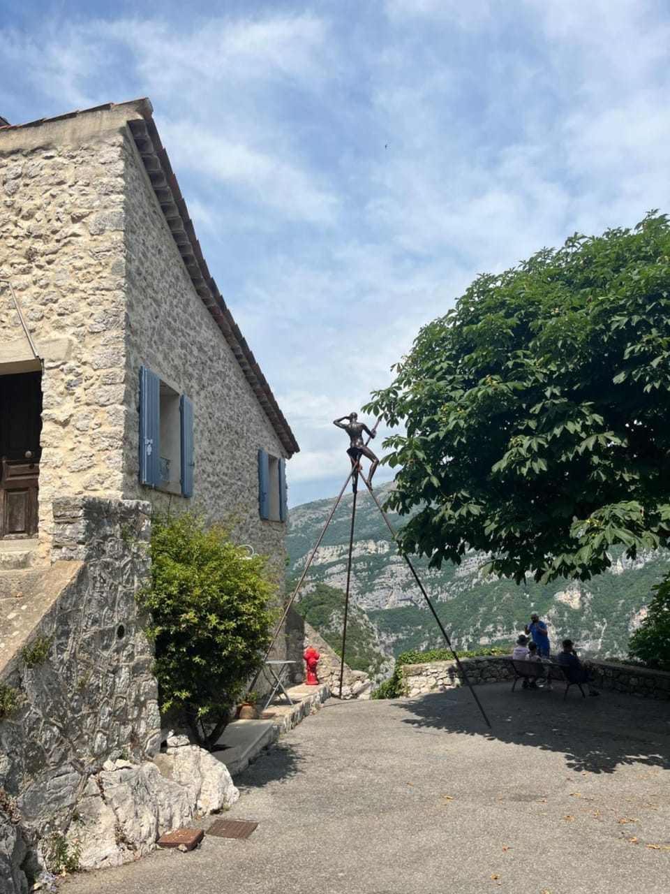 Quiet street view