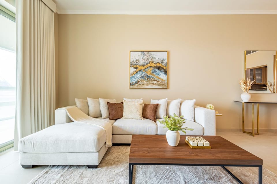 Private Beach - Full Zayed Museum Views - 1 min walk to Mamsha Boulevard and Beach - Ajwan Towers - Massive Balcony - 5 min to Louvre, Zayed National Museum, teamLab Phenomena, National History Museum, Guggenheim and more Apartment in Abu Dhabi