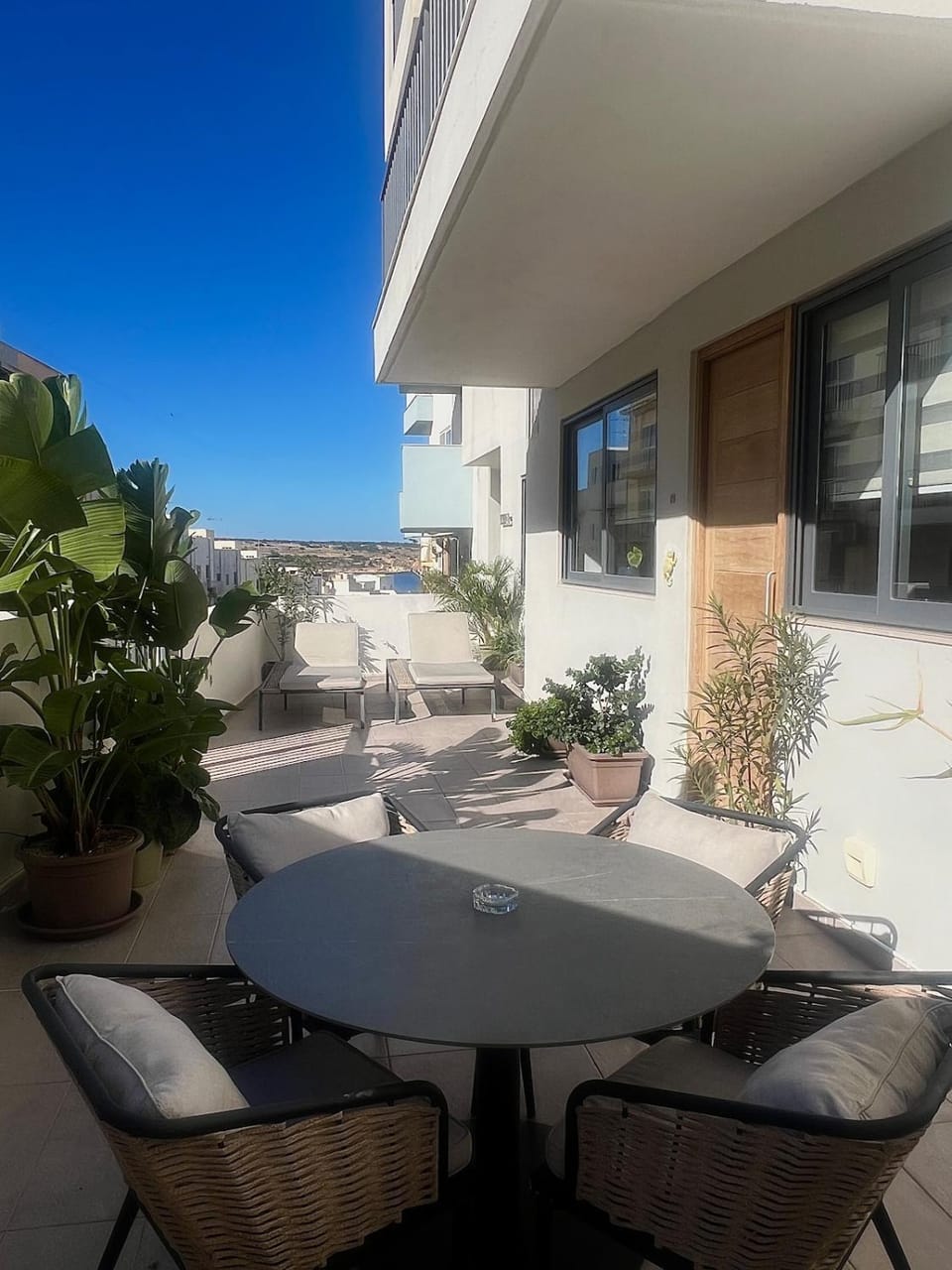 Garden, Balcony/Terrace, Dining area, sunbed