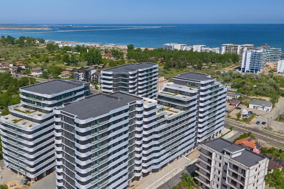 Property building, Bird's eye view, Sea view