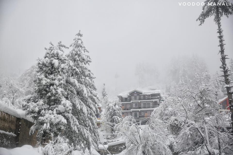 Natural landscape, Winter, Mountain view