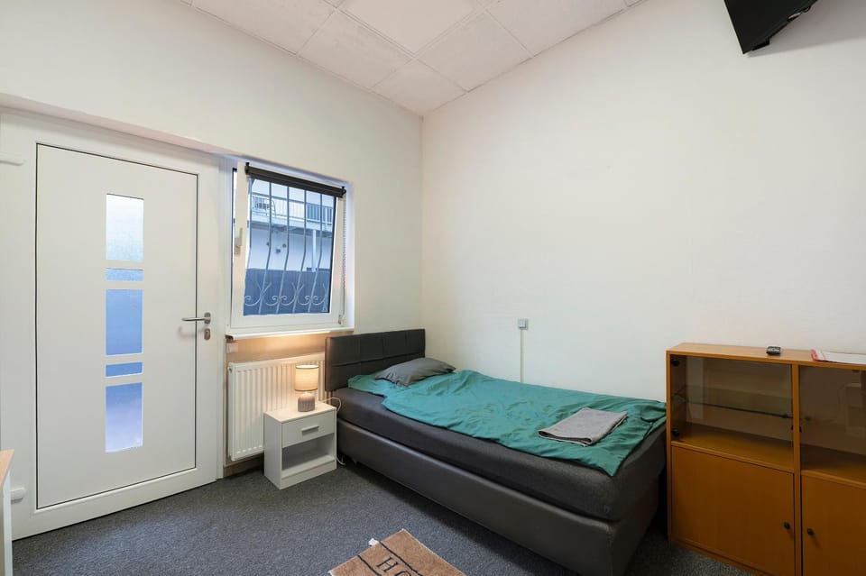 Property building, Living room, Bedroom