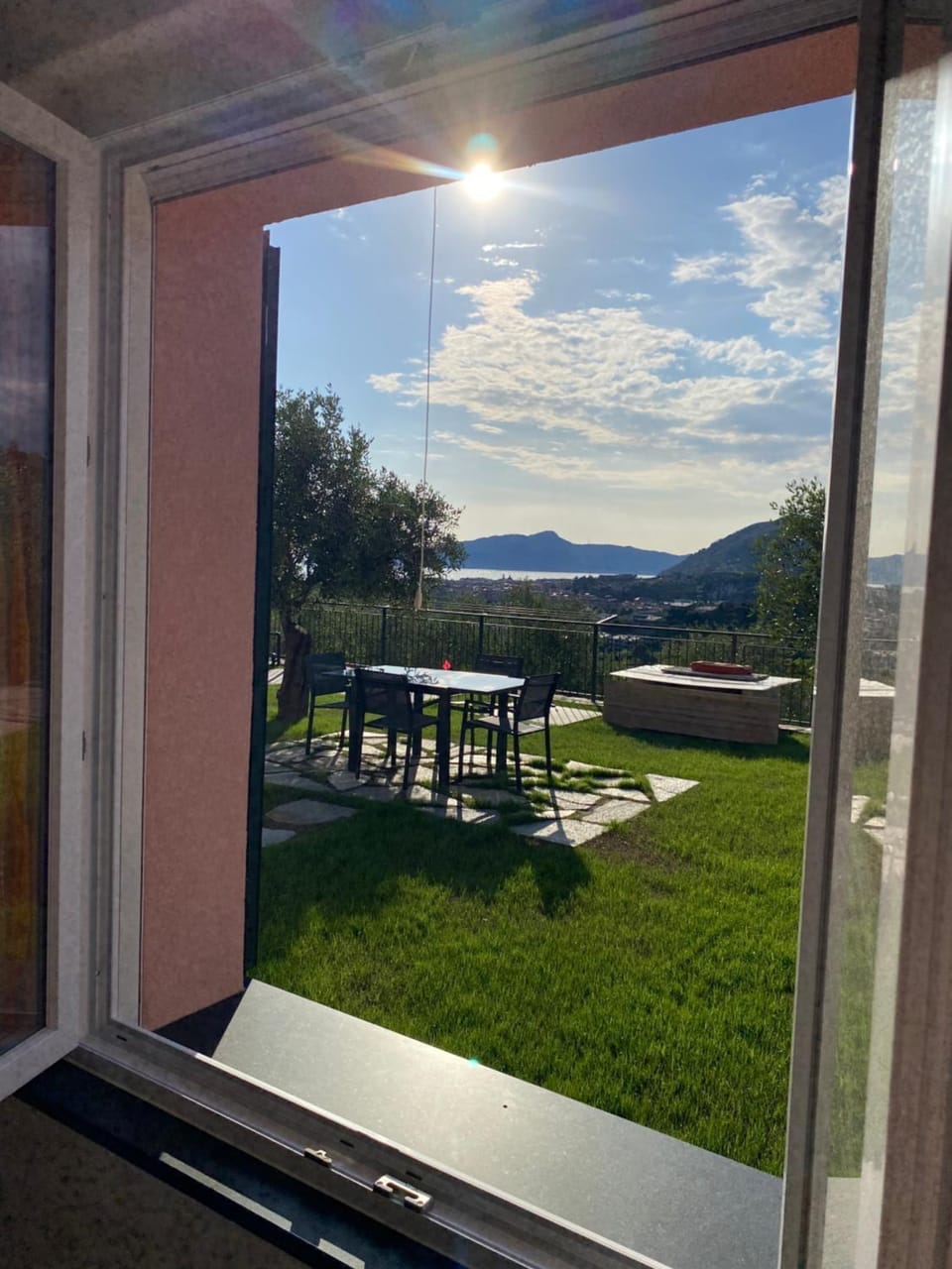 Villa swimming pool Ca'Du'Ma' Portofino view ovest Apartment in Lavagna