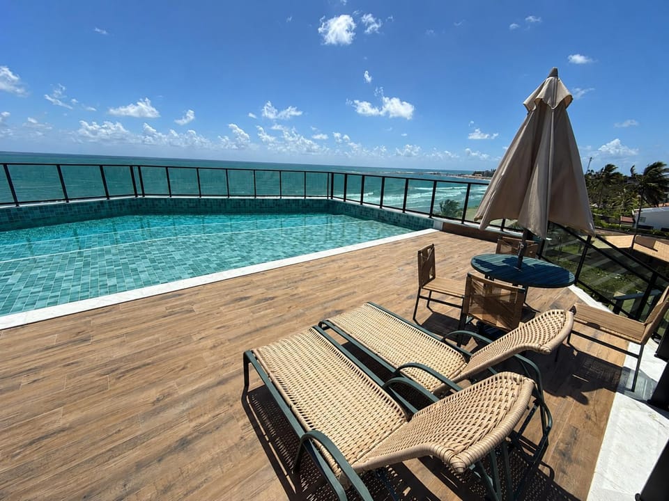 Sea View | Beachfront | Vila Porto Apartment in Ipojuca
