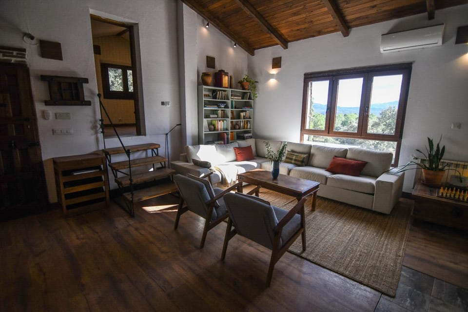 Natural landscape, Living room, Seating area