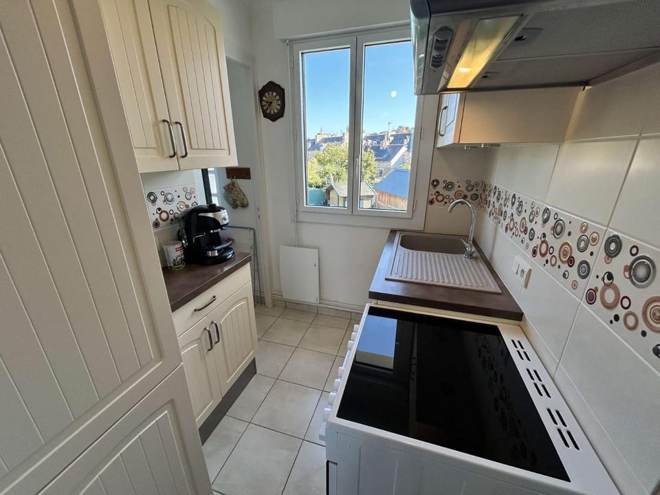 539 - Appartement T2 avec vue splendide sur la mer Apartment in Brittany