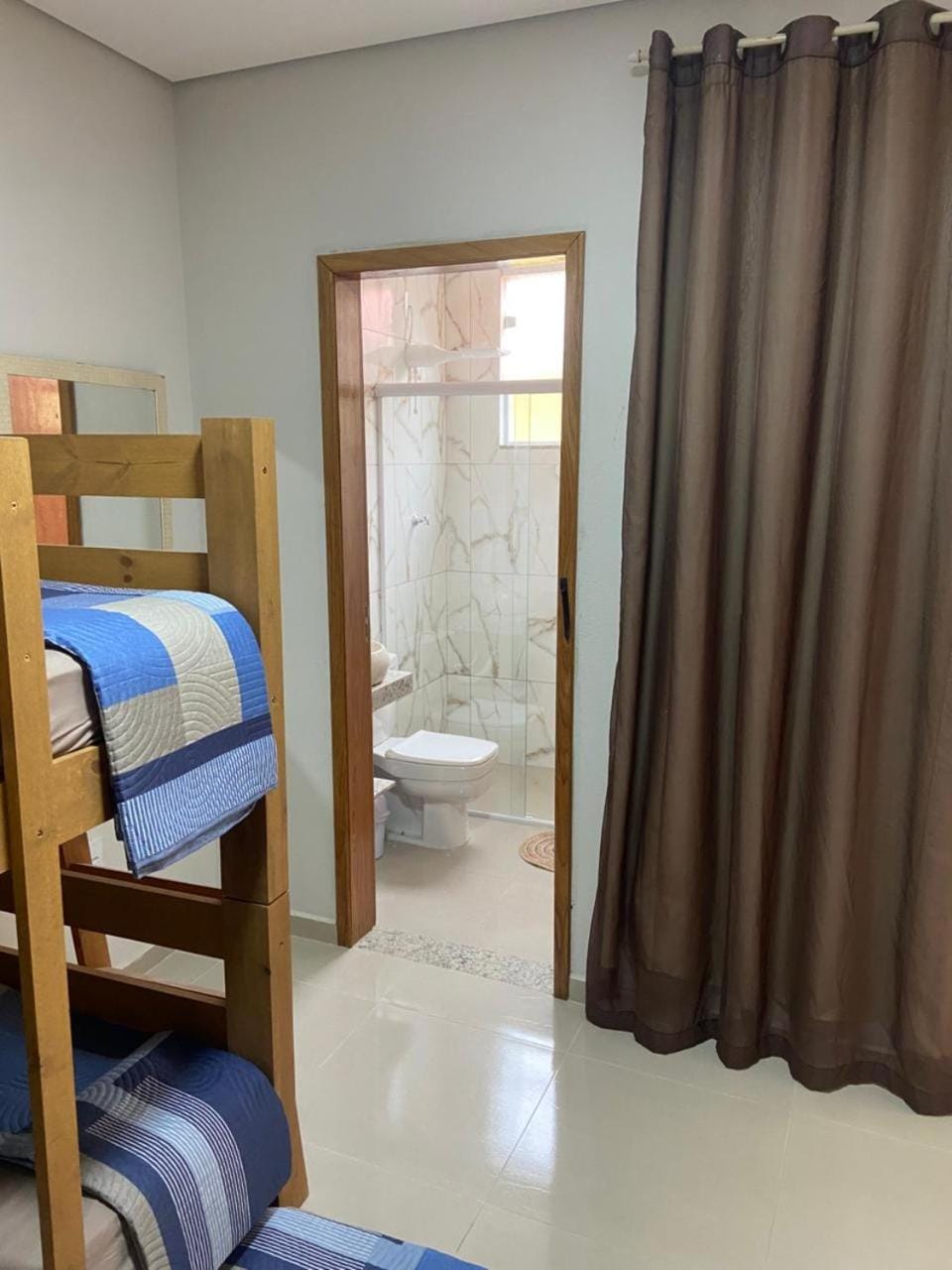 Photo of the whole room, Bedroom, bunk bed