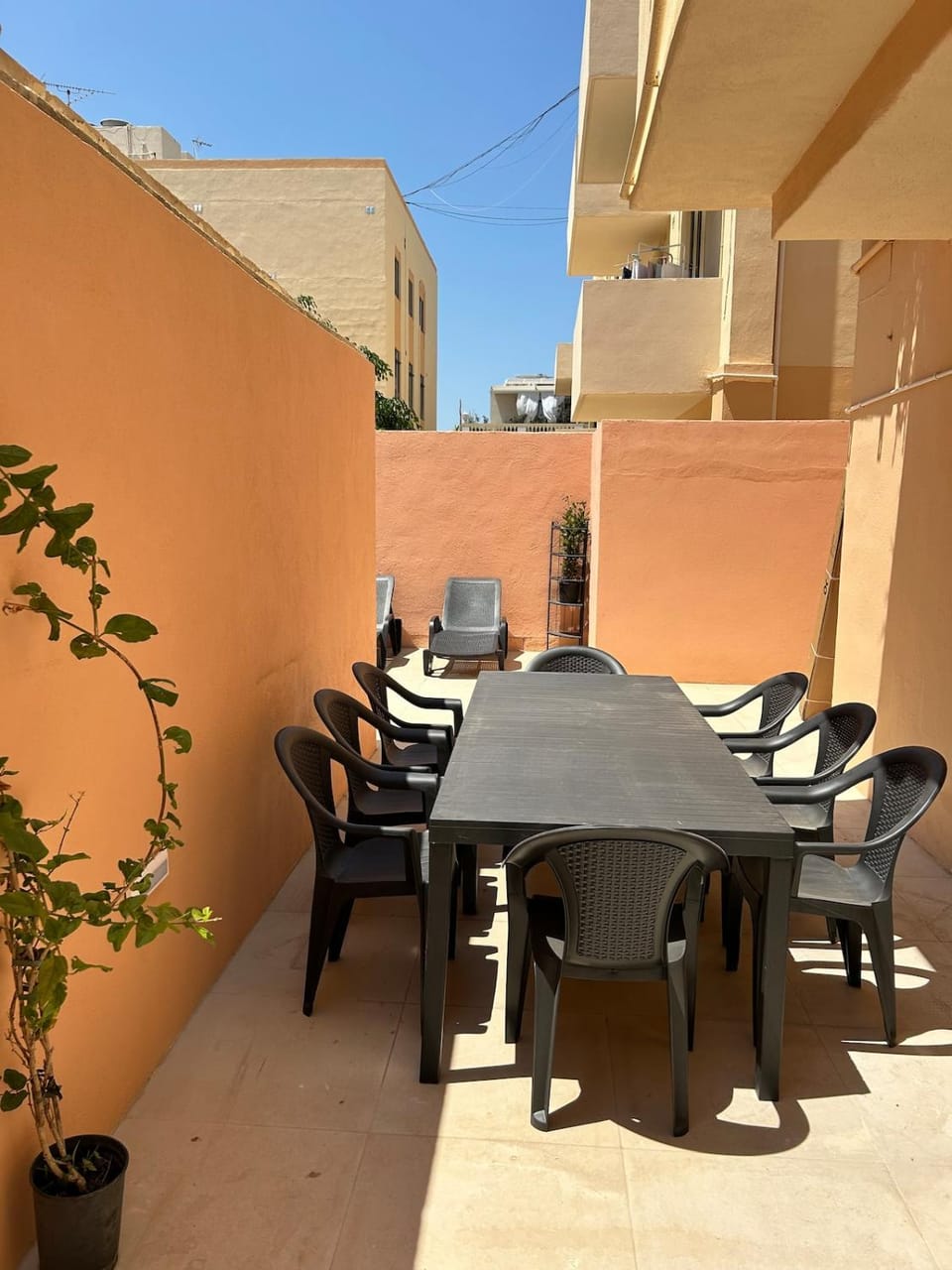 Patio, Dining area