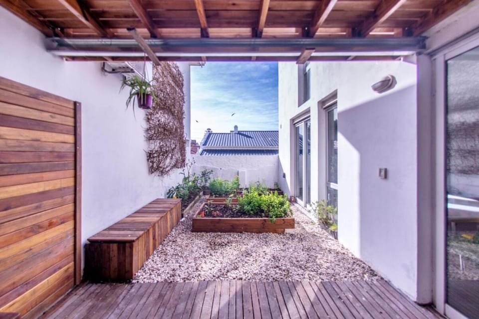 Apartamento con patio y huerta Apartment in Mar del Plata