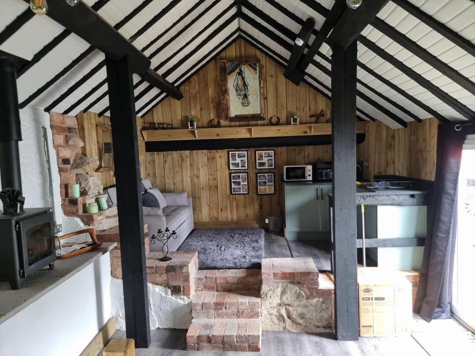 The old cow shed Nature lodge in Wales