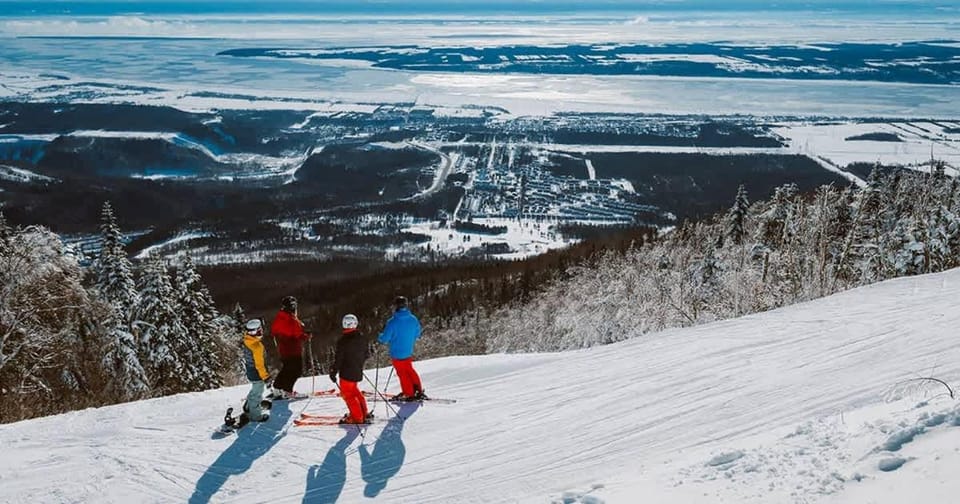 Day, Winter, Skiing