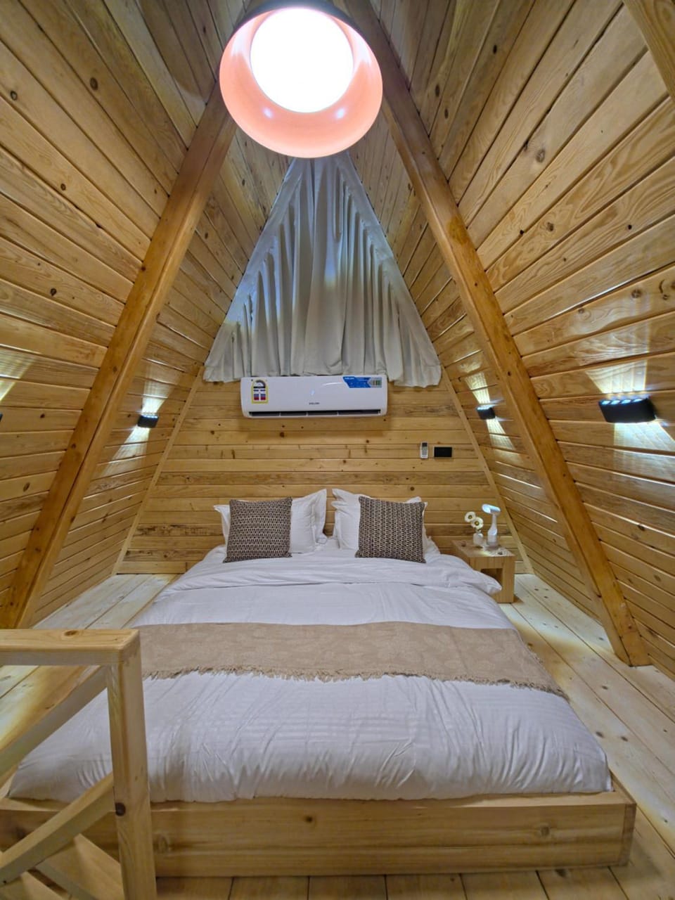 Wadi Bani Khalid-Al Joud Green hostel A-Frame Cabin Cabin in Oman
