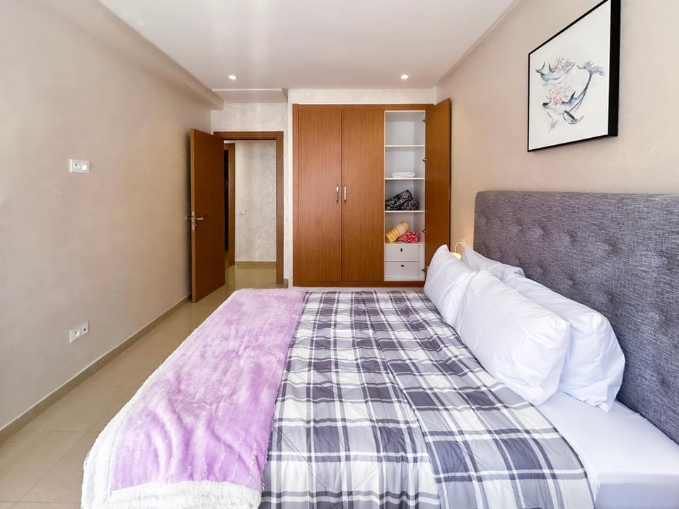 Upscale 2BR Apartment with Luxurious Touches & Pool Apartment in Agadir