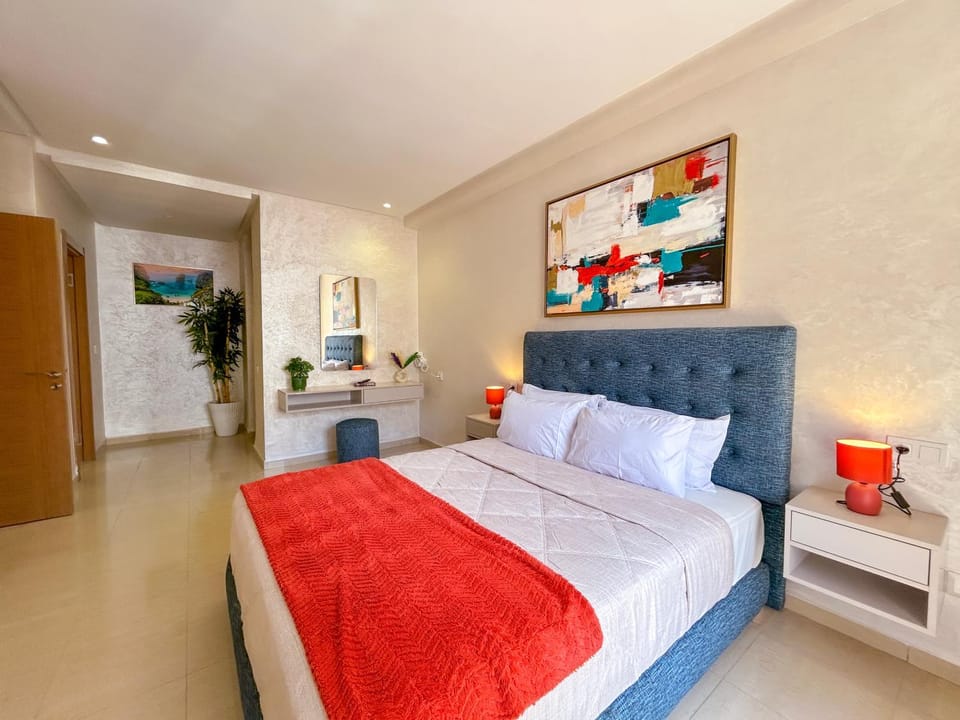 Upscale 2BR Apartment with Luxurious Touches & Pool Apartment in Agadir