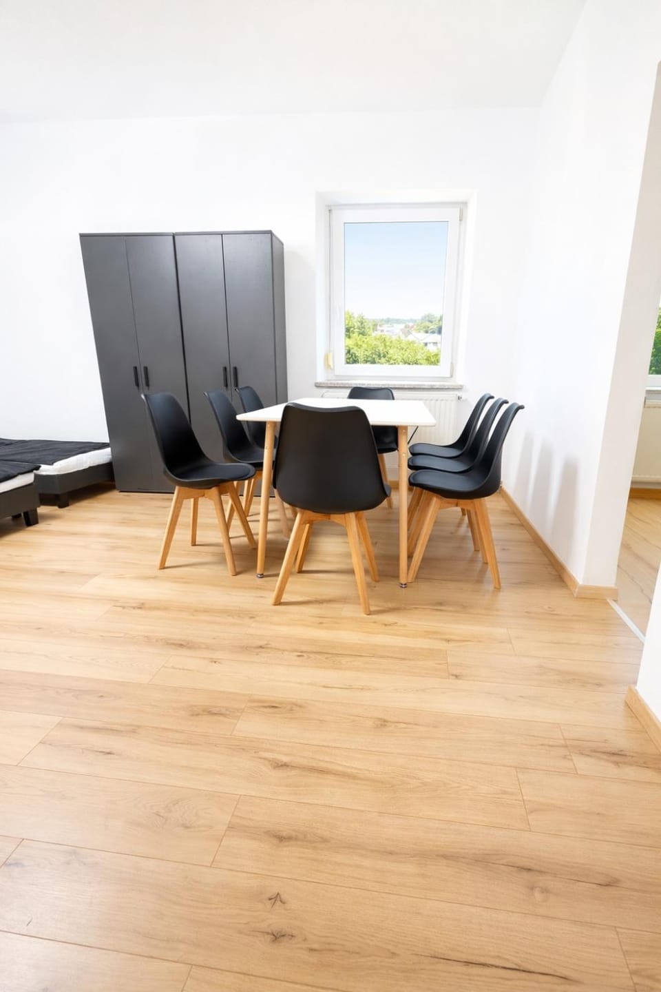 Living room, Seating area, Dining area, wardrobe