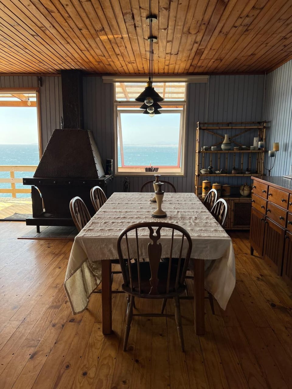 Dining area, Sea view