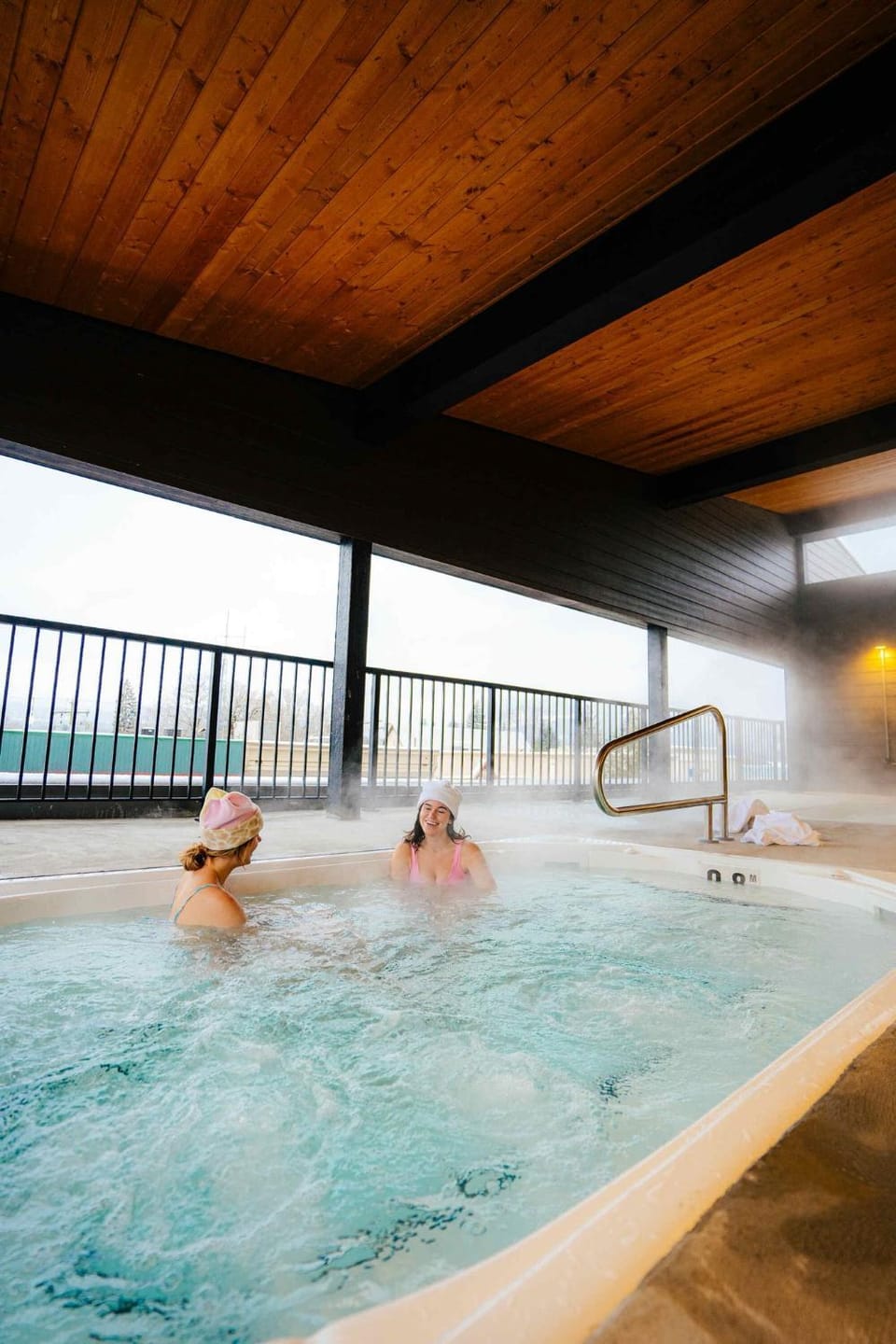 People, Hot Tub, group of guests