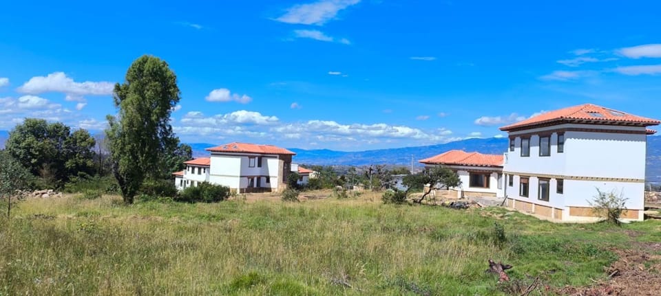 Property building, Spring, Day, Natural landscape, Mountain view