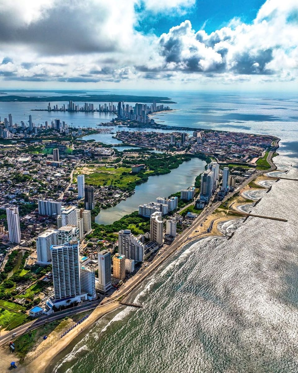 Nearby landmark, Day, Beach, City view, Lake view, Street view